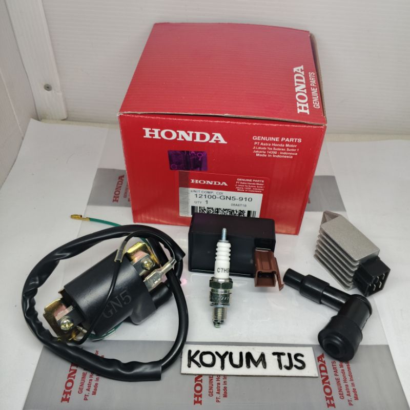 CDI UNIT ASSY GN5 5ITEM HONDA GRAND SUPRA X LAMA LEGENDA SUPRA FIT REVO 100CC WIN ORIGINAL