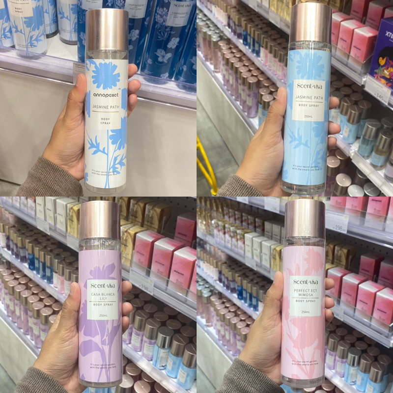 PARFUME BODY SPRAY SCENT VIVA 250 ml / PARFUM JUMBO ANNAPELLET / BODY SPRAY WANITA WANGI TAHAN LAMA