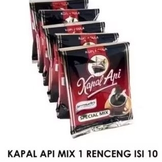 

Kopi Kapal Api Special mix renceng 1renceng isi 10saset