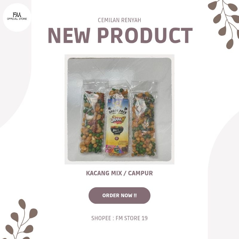 

SNACK - Kacang Mix / Campur (32gr)
