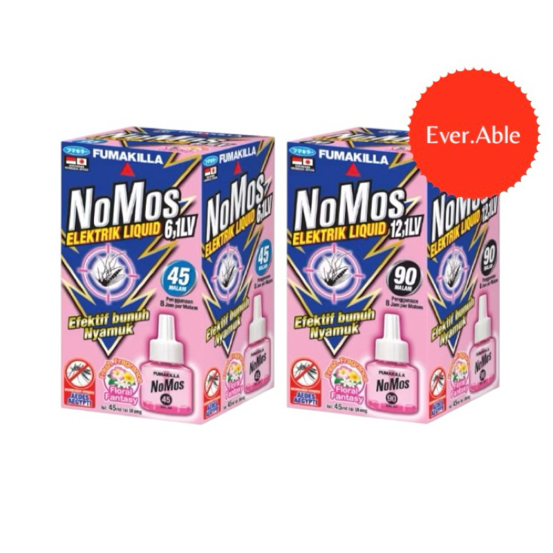 FUMAKILLA NOMOS ELEKTRIK LIQUID 45 MALAM & 90 MALAM