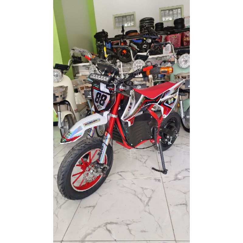 trail mini rakitan bldc 48volt 500watt beragaransi ada lampu dan suara