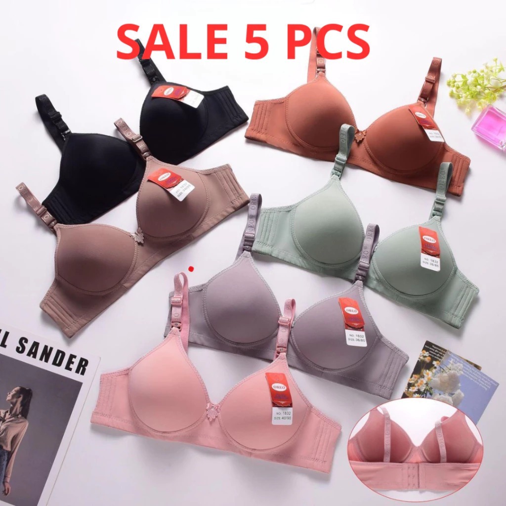 BH PUSH UP OREO FULLL SEAMLES KAIT 3 ISI ( 5 PCS ) CUP B