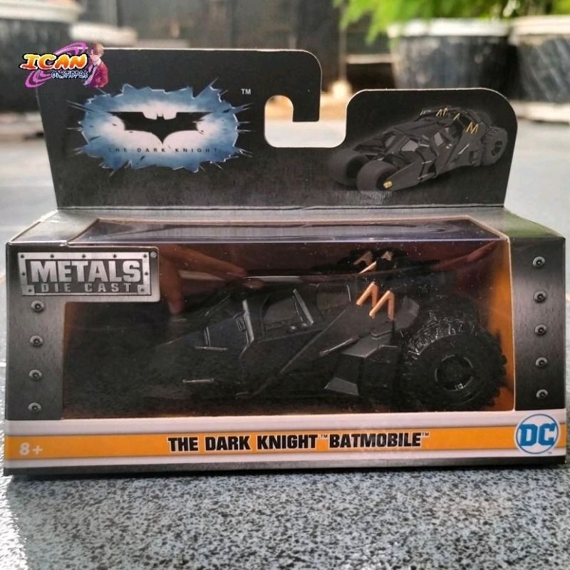 Jada Toys The Dark Knight Batmobile Tumbler Batman 1:32 Super Rare