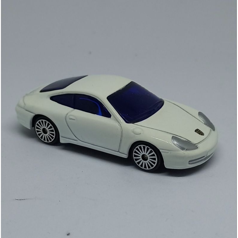 maisto porsche 911 carrera white putih loose diecast 1/64 (t)