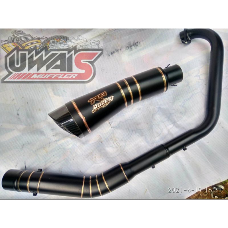Fz150i racing exhaust FZ150i FZ150i black full system