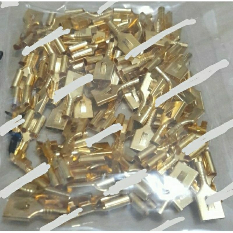 SKUN KABEL KUNINGAN/ TEMBAGA SKUN CEWE