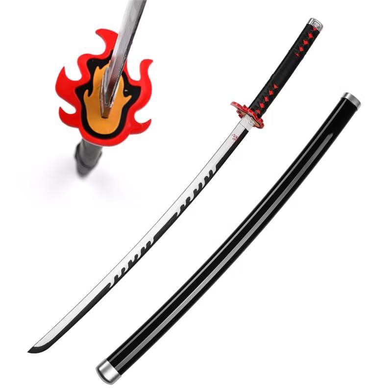 TANJIRO Komado V2 Demon Slayer Cosplay Wooden Katana Toy