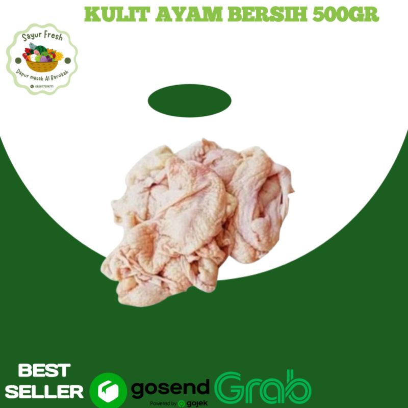 

KULIT AYAM BERSIH 500GR