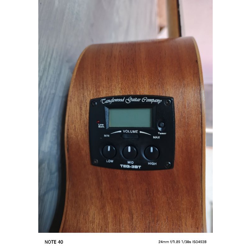 gitar original tanglewood akustik elektrik kondisi bekas