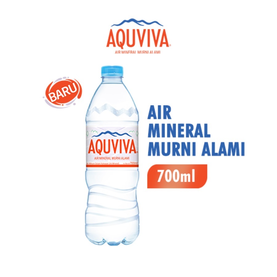 

Aquviva Air Minum Botol 700 ml Air Mineral Water