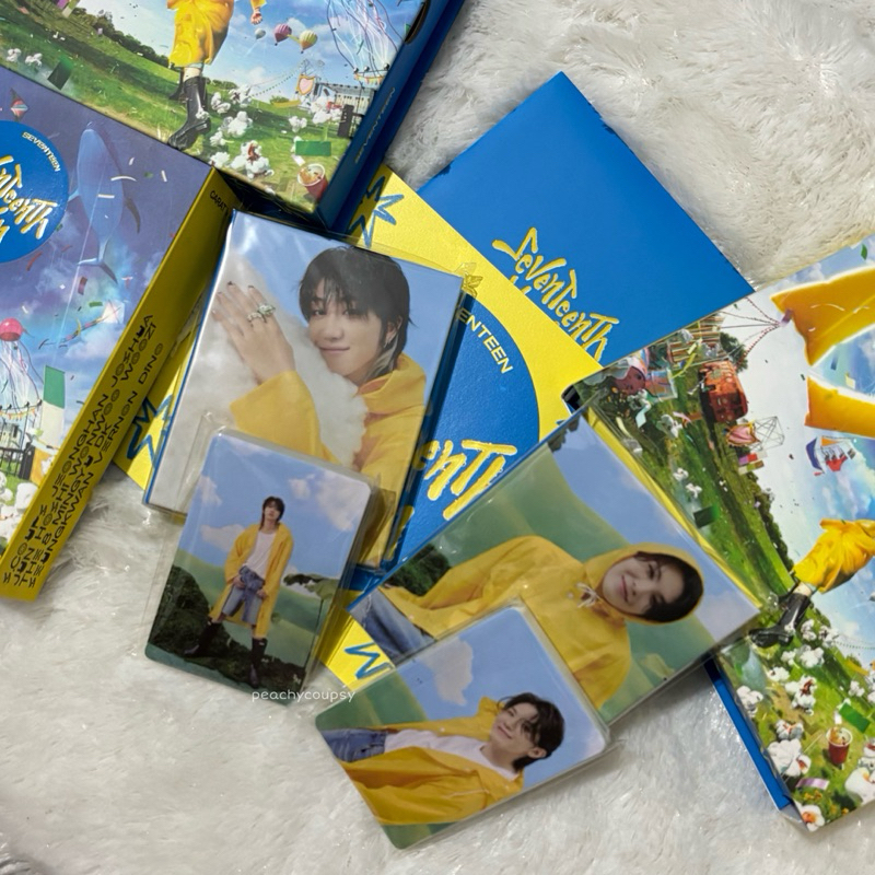 READY SEVENTEENTH HEAVEN CARAT VER WOOZI THE8 ALBUM ONLY BOX