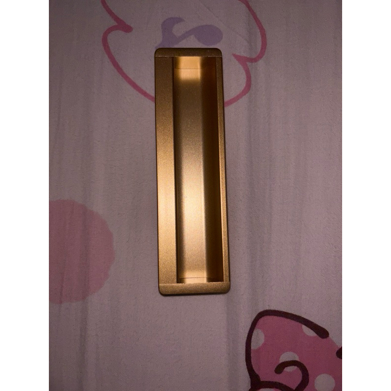 Tarikan Tanam GOLD / Handle Handel Geser Pintu Lemari Sliding Emas Rumah Minimalis Gagang