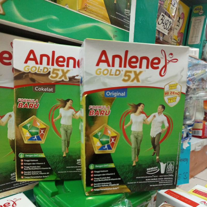 

SUSU MILK ANLENE GOLD 5X 170gr, 240gr ( SUSU 18+)