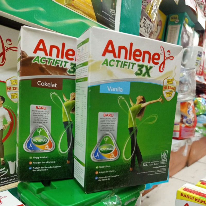 

SUSU MILK ANLENE ACTIFIT 3X 240gr