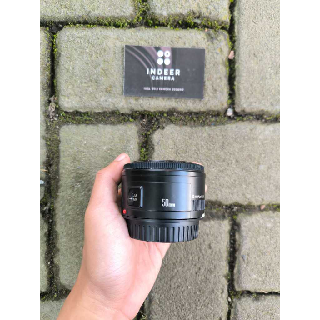 Lensa Fix Canon ef 50mm f1.8 ii NORMAL ( GARANSI TOKO ) BEST QUALITY 100% ORYGINAL ✅ TERLARIS SHOPEE