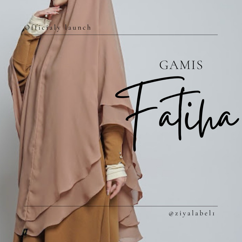 Gamis fatiha hazelnut