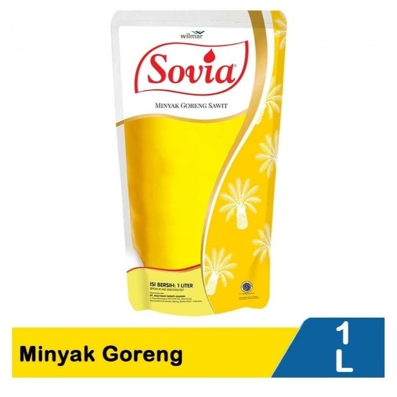 

Sovia Minyak Goreng 1L