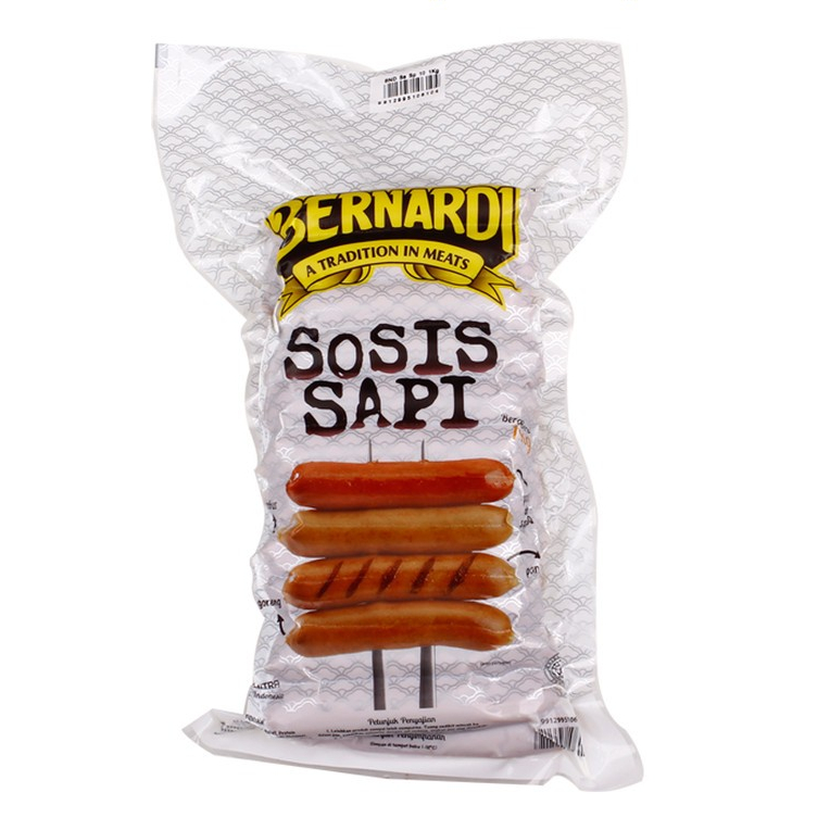 

BERNARDI Sosis Sapi 10cm 1kg isi 30