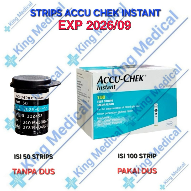 Accu-Chek Instant Strip Glucose/Strip Gula Darah Accu Check