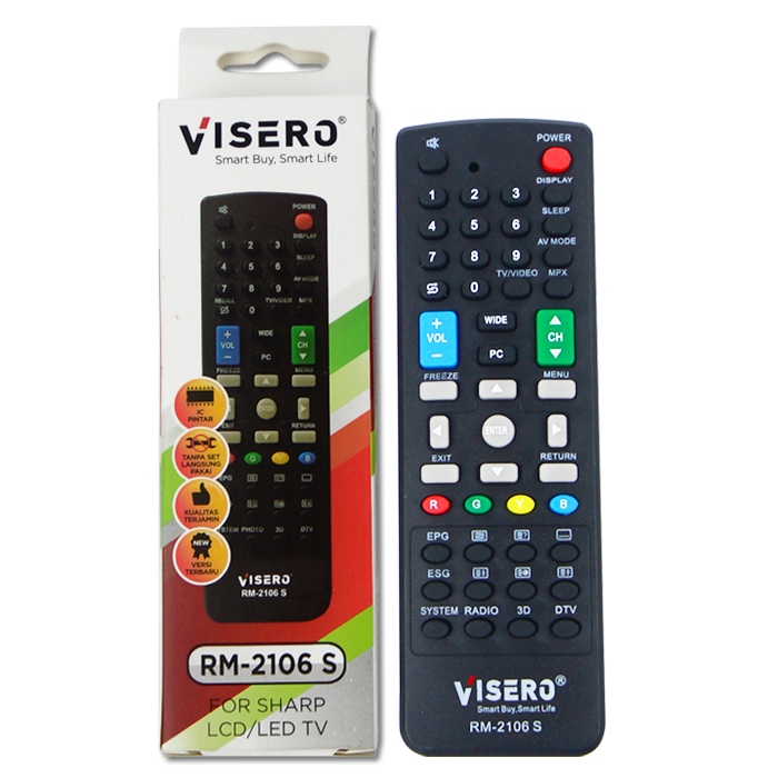 Remote TV Sharp LED/LCD | Remot TV Sharp LED/LCD