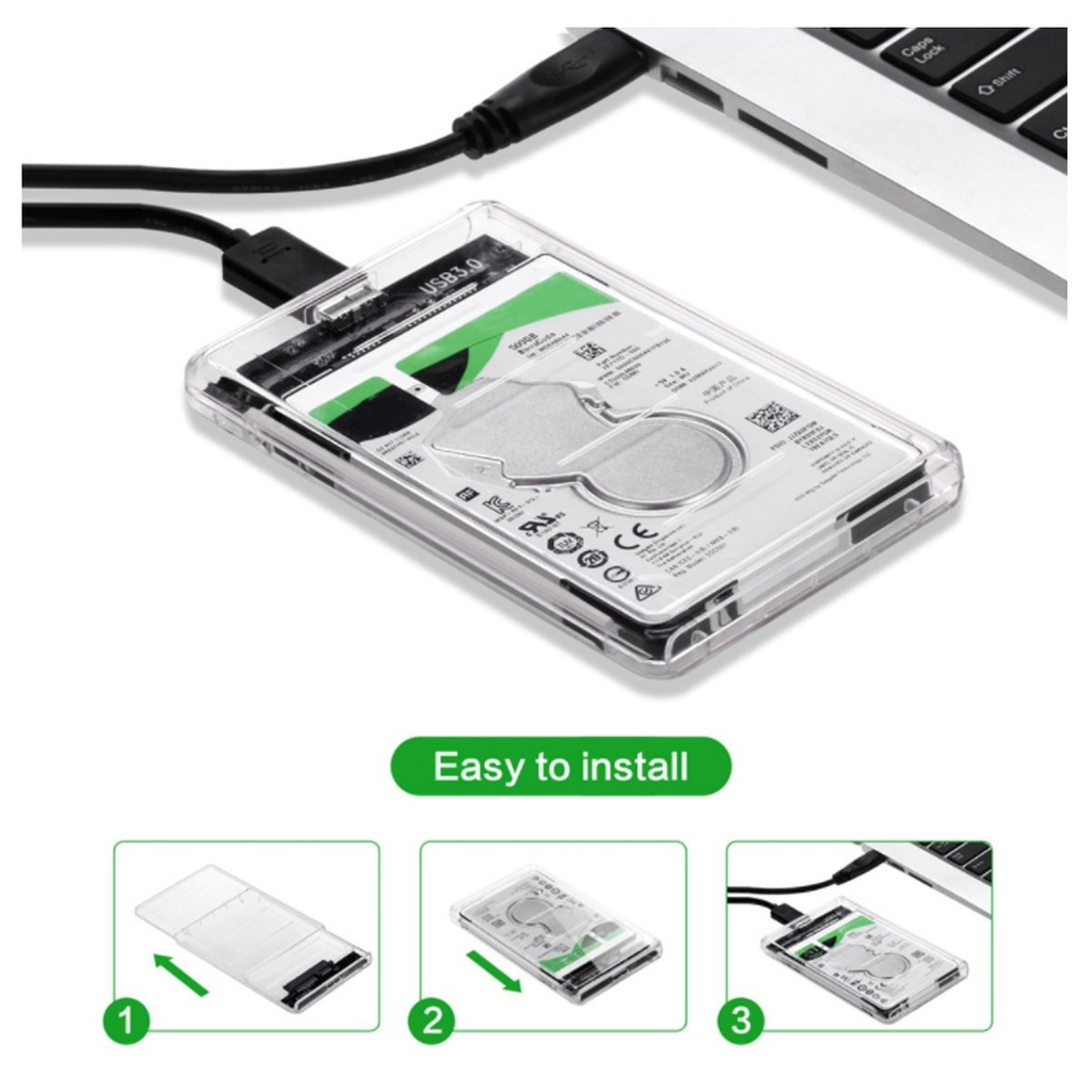 Hardisk External Slim Portable 500 GB