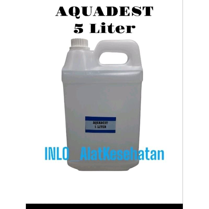 Aquadest 5 Liter / AQUADEST/Air Murni