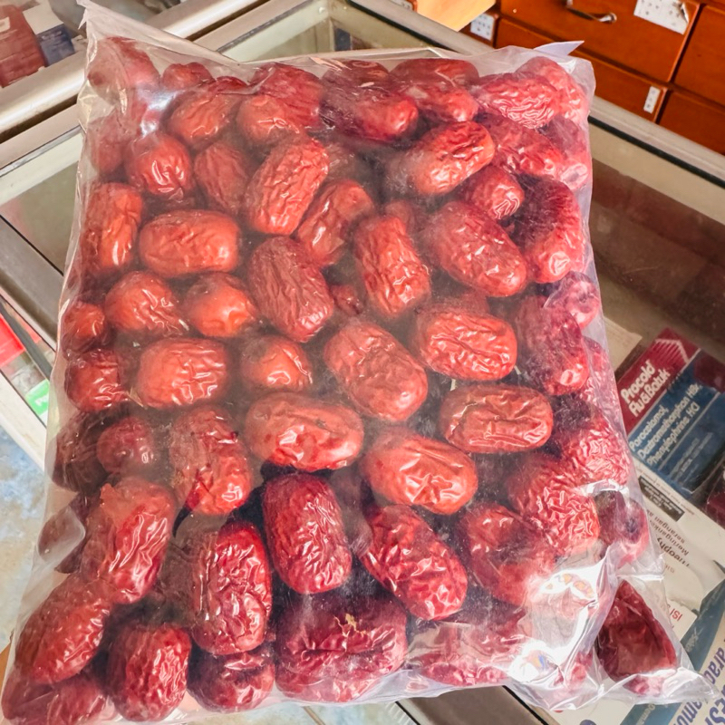 

fung co ang co jujube kering 紅枣（hóng zǎo) 600g