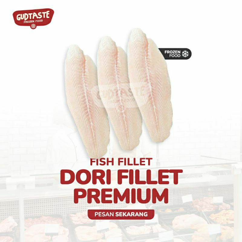 

Dori Fillet Premium - Dori Fish Fillet 1 Kg - Dory Fish - Seafood - Ikan Dori - Jual Dori