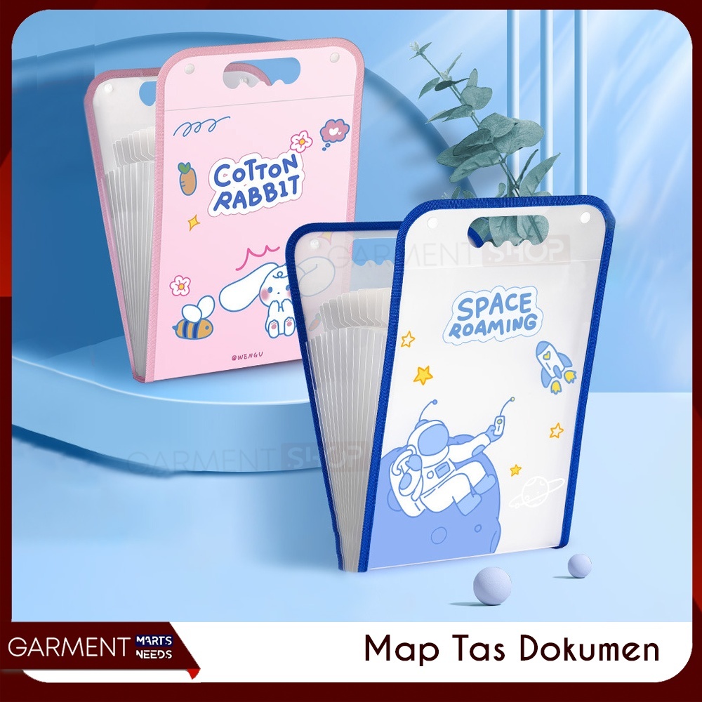 

MAPAA - Tas Map File Mika Anti Air Multilayer With Handle Folder Dokumen Kerja Sekolah 13 Sekat Map Kertas A4