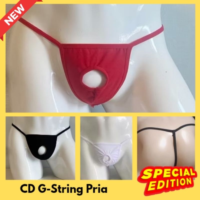 Celana Dalam Gstring Pria Buka Tengah Tali Satu Import Premium-O