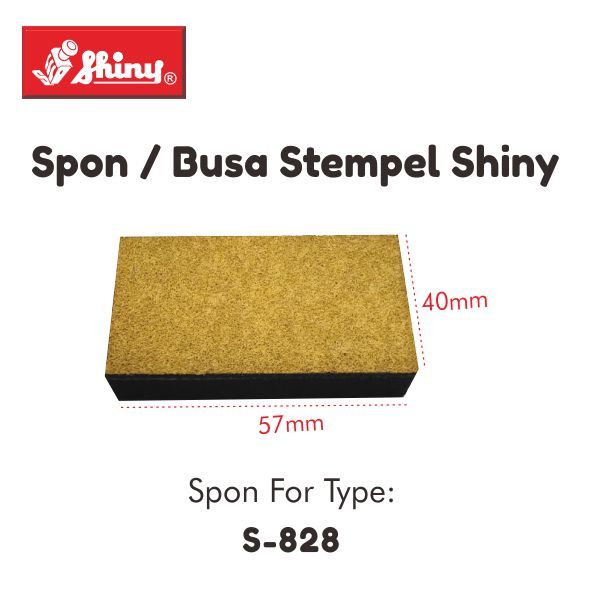 

Spon/Busa/Bantalan Shiny Type S-828