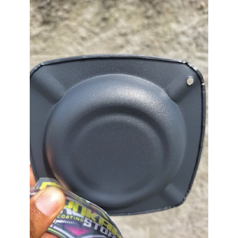 powder coating cat bubuk dark grey sand abu gelap 02