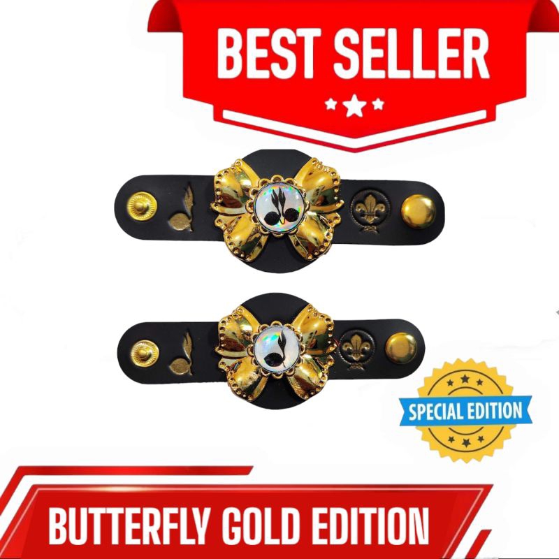 

Ring kacu / Hasduk pramuka model kupu-kupu