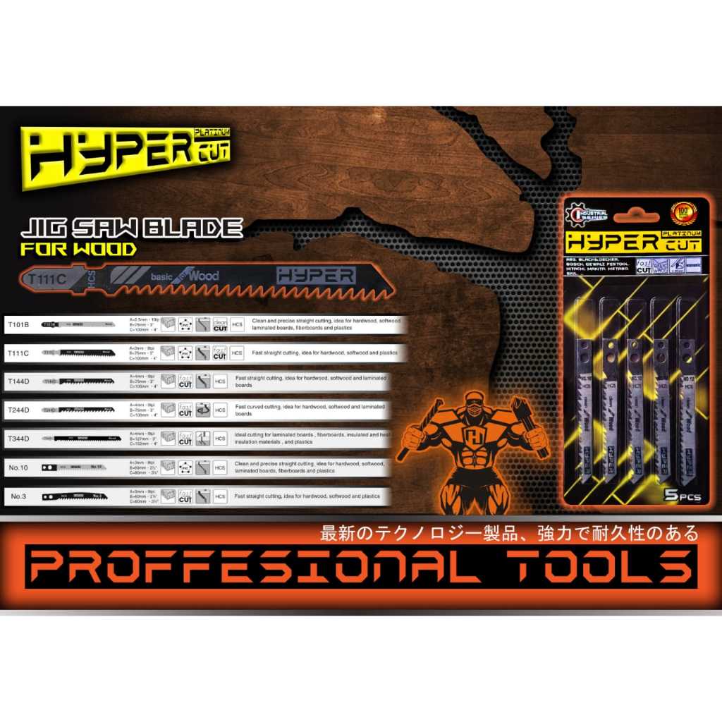 MATA JIGSAW BESI DAN KAYU HYPER