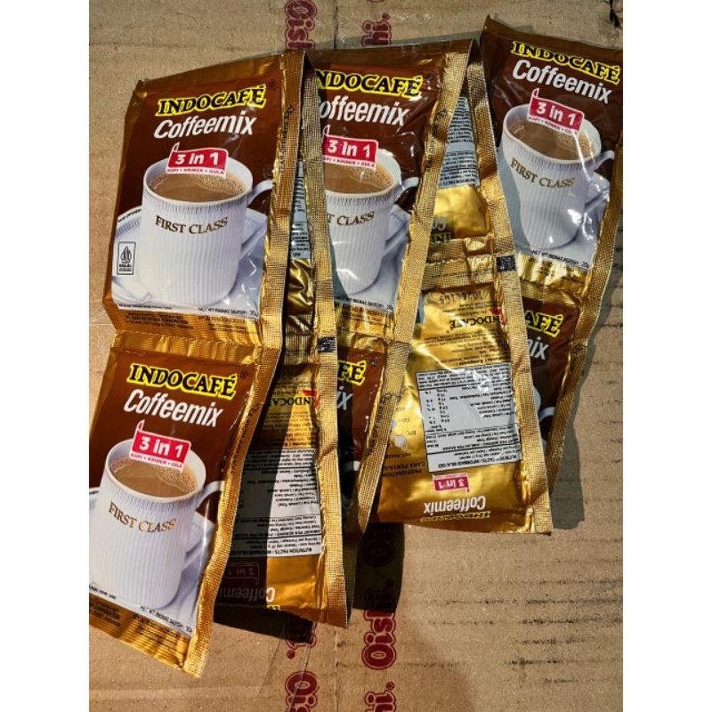 

Kopi Indocafe Coffeemix 3in1 Renceng ( 10 Sachet )