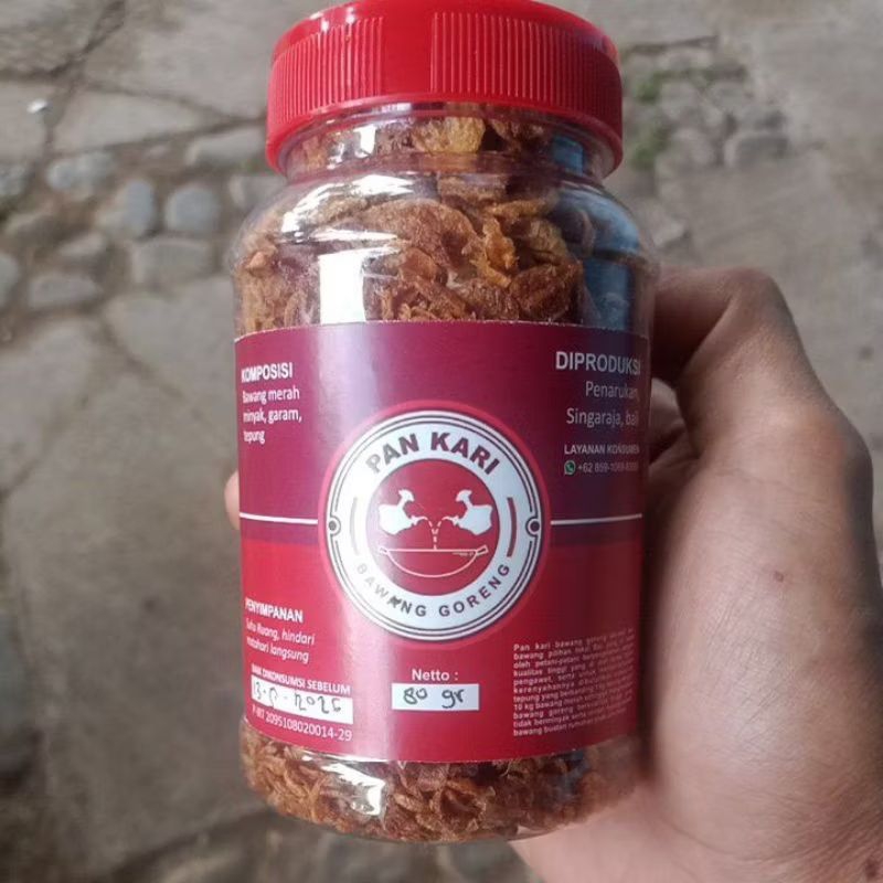 

BAWANG GORENG ORIGINAL khas Bali renyah kriyuk makyos