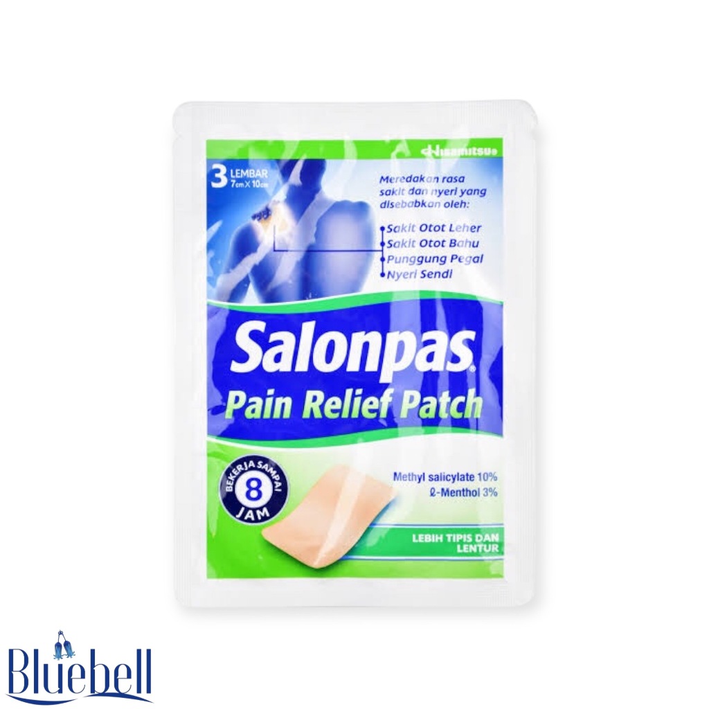 Salonpas Plester Koyo Pereda Nyeri Otot dan Sendi isi 3 Lembar Pain Relief Patch