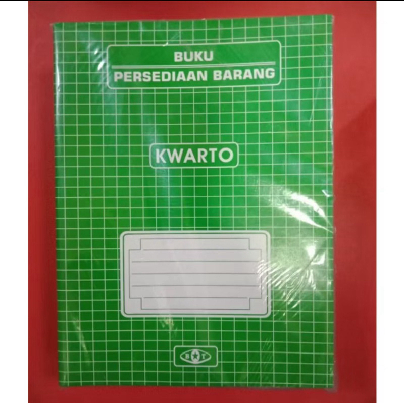 

BUKU PERSEDIAAN BARANG KWARTO