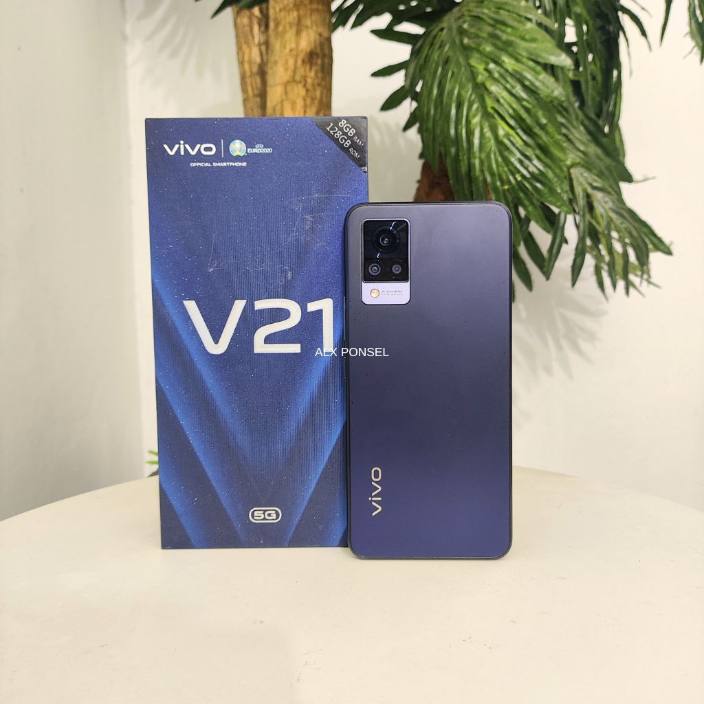 VIVO V21 5G 8/128 SECOND FULLSET ORI