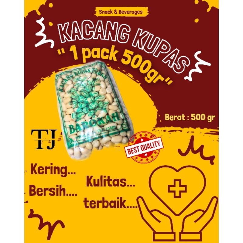 

(TERMURAH) KACANG KUPAS TUBAN 500GR