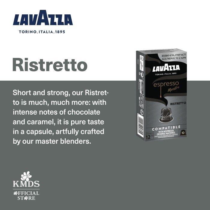 

Lavazza Coffee Capsules Espresso Ristretto