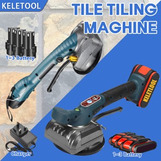 Perata GelembungMesin ubin ubin listrik yang dapat diisi ulang, ubin dinding dan lantai ubin, mesin 