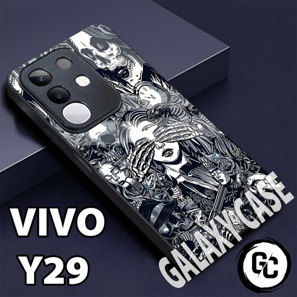 Case glossy VIVO Y29/GC24 Motif COWOK/softcase VIVO Y29/casing VIVO Y29