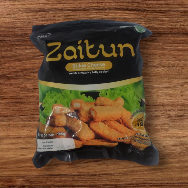 

Zaitun Ayam Stikie Cheese Nugget / Naget ayam keju 500gram