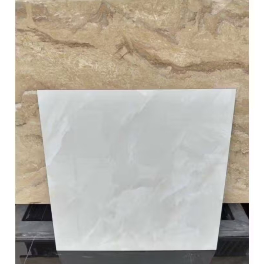 Granit lantai motif marmer cream ukuran 60x60 palermo creama