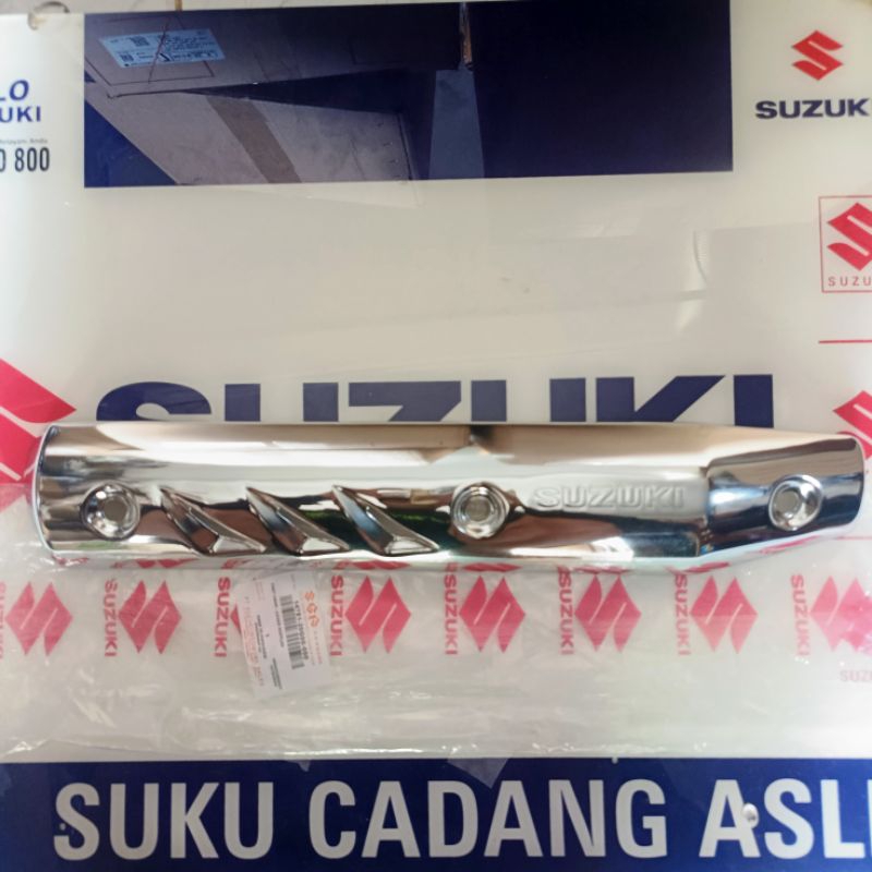 COVER TAMENG KNALPOT SHOGUN FD 125 ORIGINAL SGP