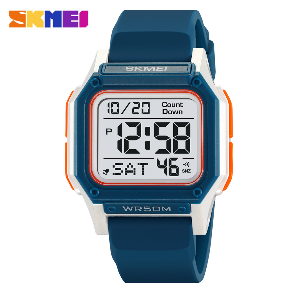 SKMEI 2537 Jam Tangan Pria Digital Sport Dual Time Tahan air 5 ATM MGOS