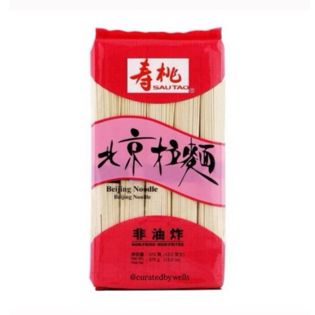

Sautao Beijing Noodles | Mie putih Sautao | Mie vegetarian | Mie putih beijing | Mie sehat tanpa pewarna dan pengawet | Mie Sau Tao bungkus merah