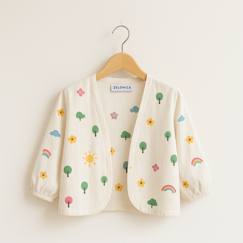 Zelonica Kiyowo outer Tk Sd Smp Kidzs (S-M-L)